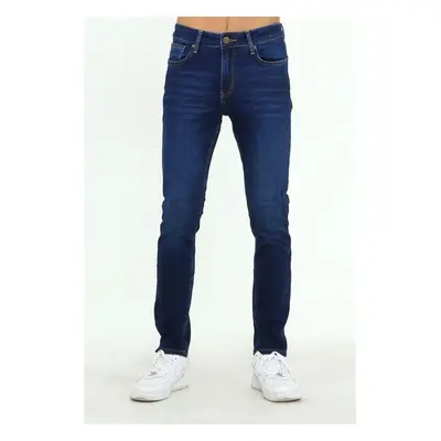 49153 Dewberry Expl Skinny Fit Mens Jeans-NAVY