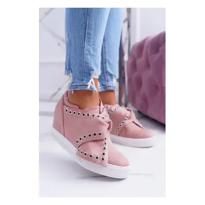 Women's sneakers pink LU BOO Margo