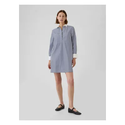 GAP Striped shirt mini dress - Women's