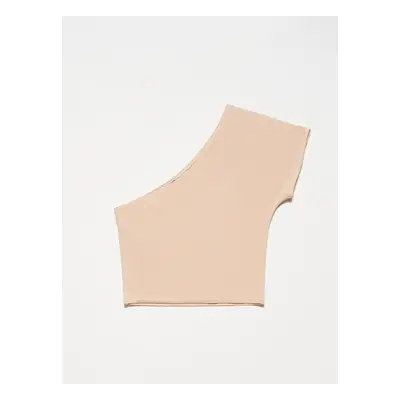 Dilvin Asymmetric Top-Beige