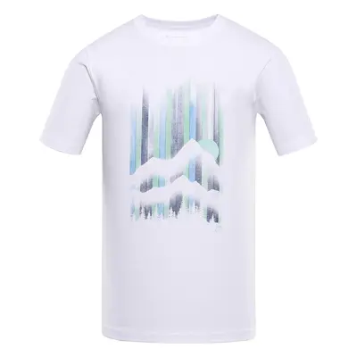 Men's organic cotton T-shirt ALPINE PRO EKK white pc variant