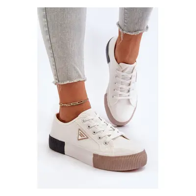 Women's Low-Top Sneakers White Enalae