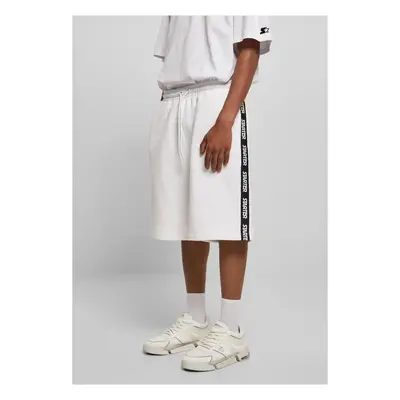 Starter Tape Track Shorts White