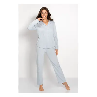 Always elegant Dusty Blue pajamas