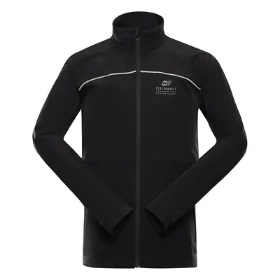 Men's softshell jacket ALPINE PRO GEROC black