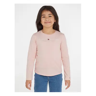 Pink Girls' T-Shirt Tommy Hilfiger - Girls