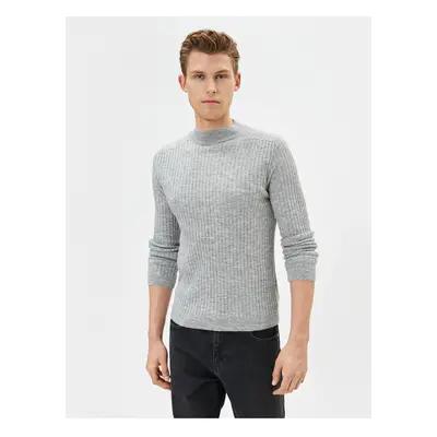 Koton Half Turtleneck Sweater Slim Fit Knitwear Long Sleeve