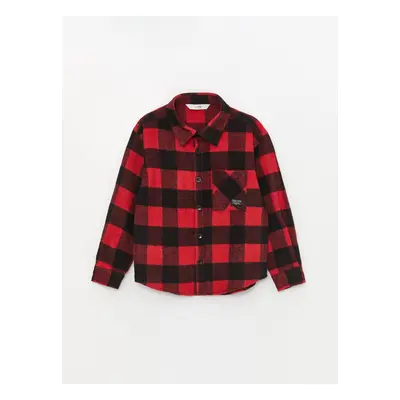 LC Waikiki Comfortable Fit Plaid Boy's Lumberjack Shirt