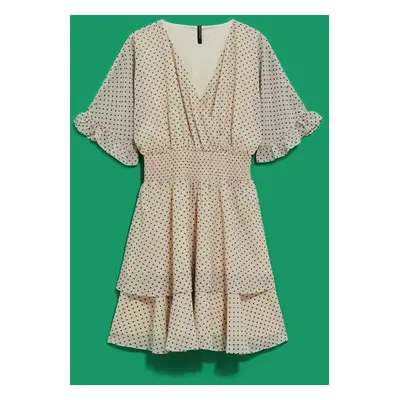 WOMEN'S DRESS L-SU-4035 L.Beige