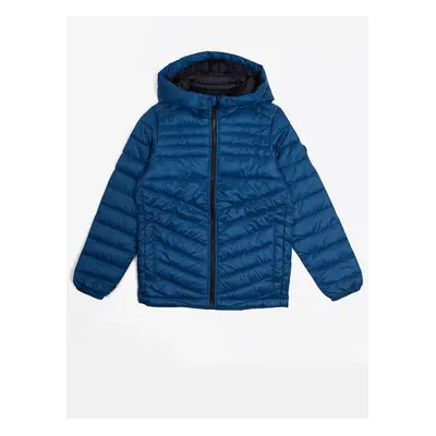 Dark Blue Boys Quilted Jack & Jones Hero Jack - Boys