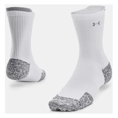 Under Armour Socks UA AD Run Cushion 1pk Mid-WHT - Unisex