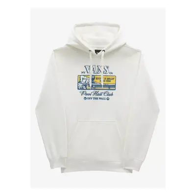 White men's hooded sweatshirt VANS Pool Hall - Men's