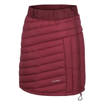 Women's down skirt HUSKY Frozy faded burgundy