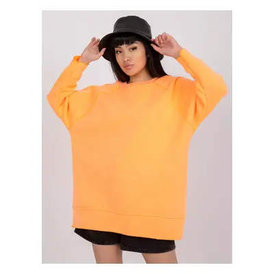 Women's orange sweatshirt by Manacor