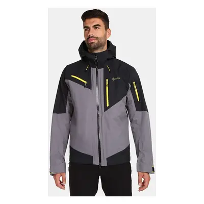 Men's membrane jacket Kilpi HASTAR-M Grey