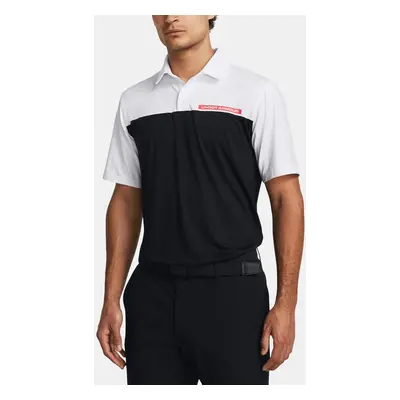 Under Armour T-Shirt UA T2G Color Block Polo-BLK - Men's