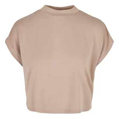 Women's short T-shirt Modal beige