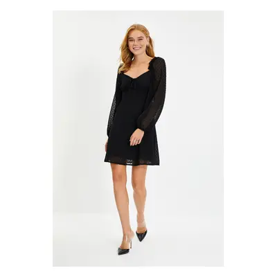 Trendyol Black Textured Dress