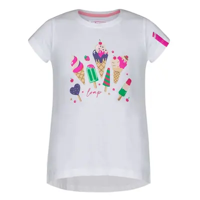 Girls' T-shirt LOAP BESNUDA White