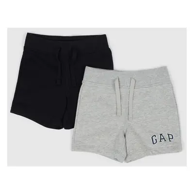 GAP Kids tracksuit shorts logo, 2pcs - Boys