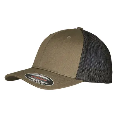 Flexfit Trucker Recycled Mesh olive/black