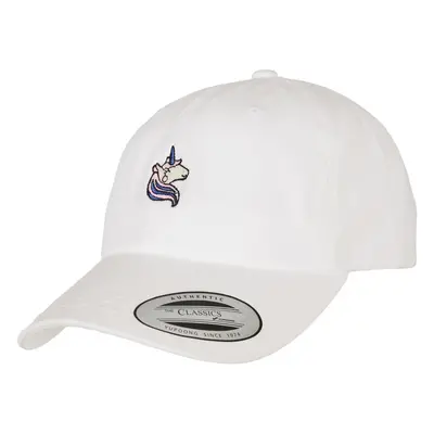 Women's Unicorn Dad cap in white