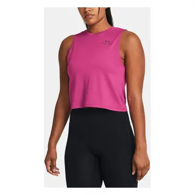 Under Armour Vanish Energy Crop Tank Top - PNK - Women