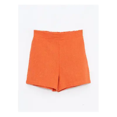 LC Waikiki Basic Girls' Shorts with Elastic Waist