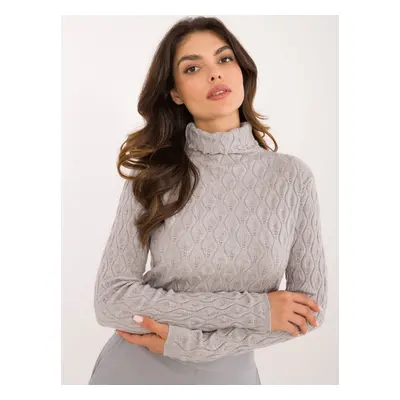 Grey women's turtleneck