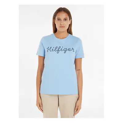 Light blue Women's T-Shirt Tommy Hilfiger - Women