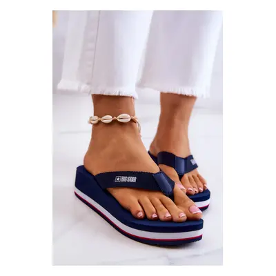 Női flip-flop Big Star Navy blue