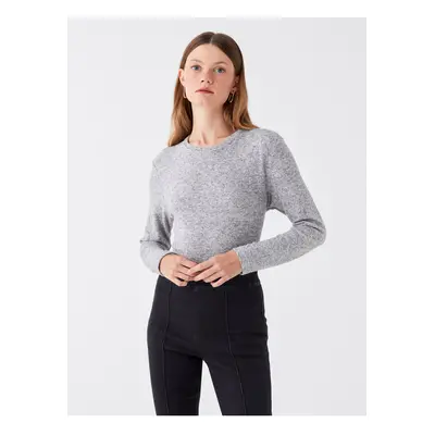 LC Waikiki Crew Neck Plain Long Sleeve Women's Tunic