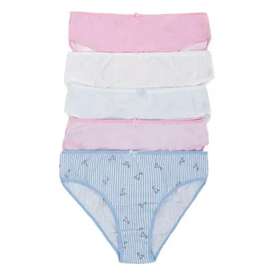 Women's panties with bow 5-pack