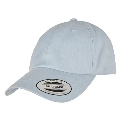 Satin Bow Dad Cap Light Sky