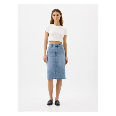 GAP Denim Midi Skirt - Women