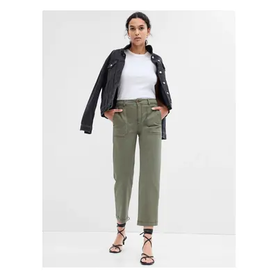 GAP Pants girlfriend khaki high rise - Women