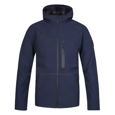 Softshell casual men's jacket Hannah WANDER blueberry