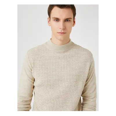 Koton Knitwear Sweater Half Turtleneck Slim Cut