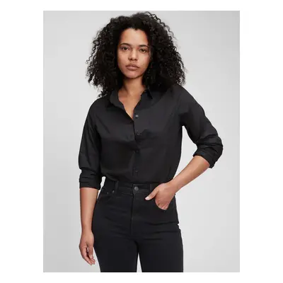 Black women's shirt GAP cotton