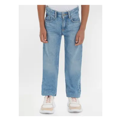 Light blue boys straight fit jeans Calvin Klein Jeans - Boys