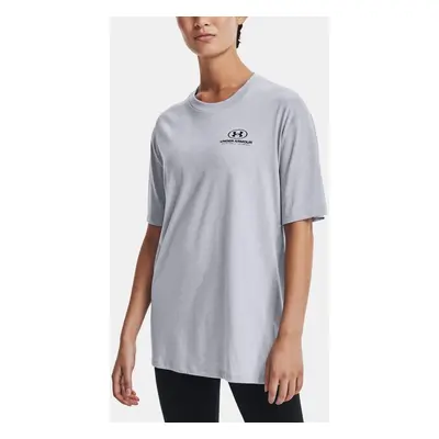 Under Armour T-Shirt Oversized Graphic SS-GRY - Women