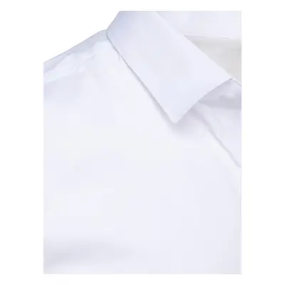 Men's long-sleeved shirt white Dstreet