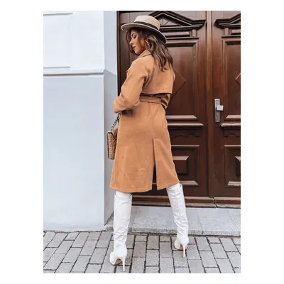 Women's autumn coat NANCY camel Dstreet