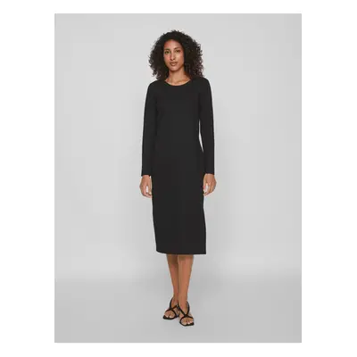 VILA Armerone Black Ladies Midishdress - Ladies