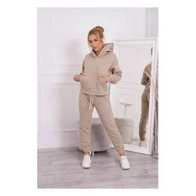 Women's Fashionable Tracksuit - Light Beige