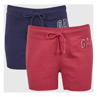 GAP Tracksuit Shorts with Logo, 2pcs - Women