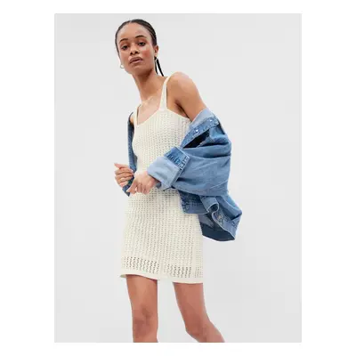 GAP Crochet Mini Dress - Women