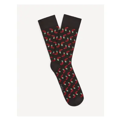 Celio Patterned Socks Gisopiment - Mens