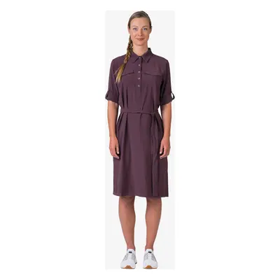 Burgundy women's shirt dress Hannah Libby