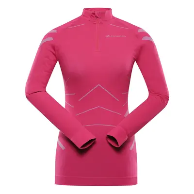 Women's functional underwear - T-shirt ALPINE PRO SEAMA cabaret